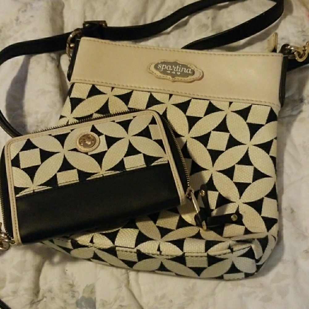 Spartina purse and matching wallet